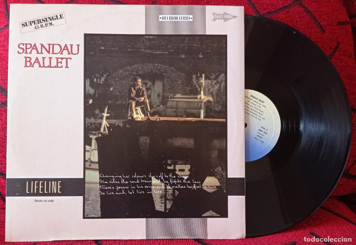 Discos de vinilo: SPANDAU BALLET ** Lifeline ** 1982 MAXI SINGLE VINILO - Foto 1
