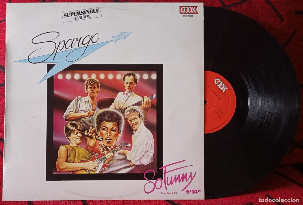 Discos de vinilo: SPARGO ** So Funny ** 1982 MAXI SINGLE VINILO - Foto 1
