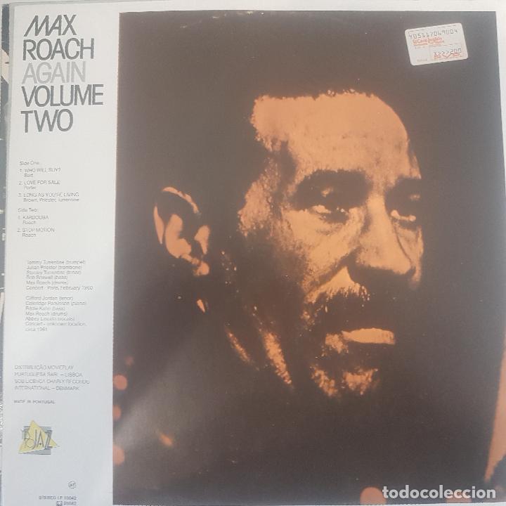Discos de vinilo: MAX ROACH AGAIN. VOLUMEN 2 - Foto 2