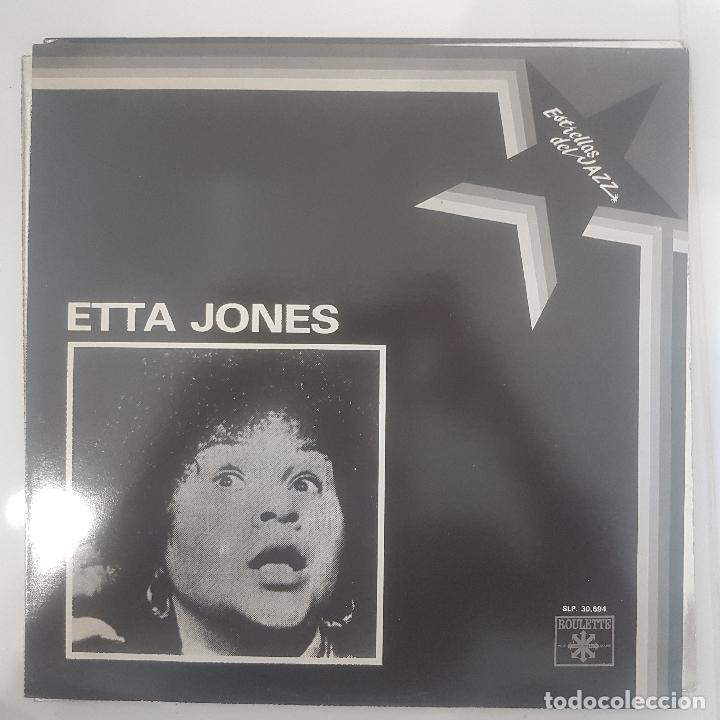 Discos de vinilo: ETTA JONES. ESTRELLAS DEL JAZZ - Foto 1