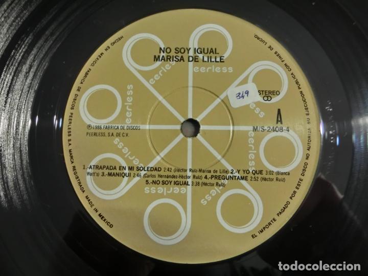Discos de vinilo: Marisa De Lille &ndash; No Soy Igual - Foto 3