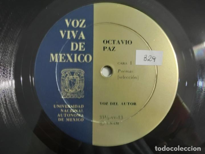 Discos de vinilo: OCTAVIO PAZ - EN SU PROPIA VOZ (MEXICO) - Foto 3