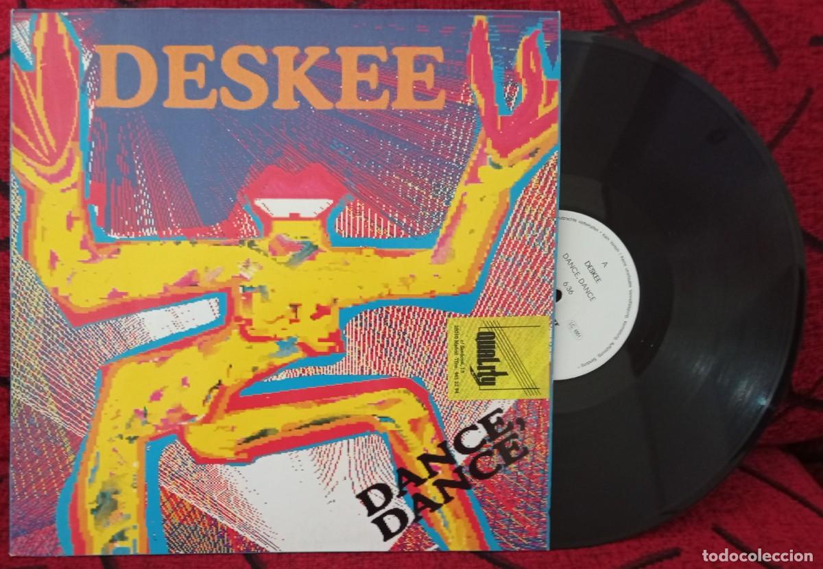 Discos de vinilo: DESKEE ** Dance, Dance ** 1990 MAXI SINGLE VINILO - Foto 1