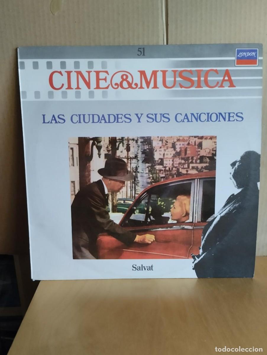 Discos de vinilo: B.S.O. ---- LAS CIUDADES Y SUS CANCIONES - Foto 1