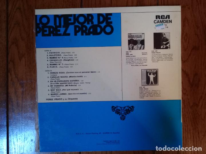Discos de vinilo: Lo mejor de P&eacute;rez Prado - Foto 2