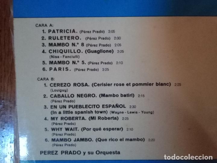 Discos de vinilo: Lo mejor de P&eacute;rez Prado - Foto 3