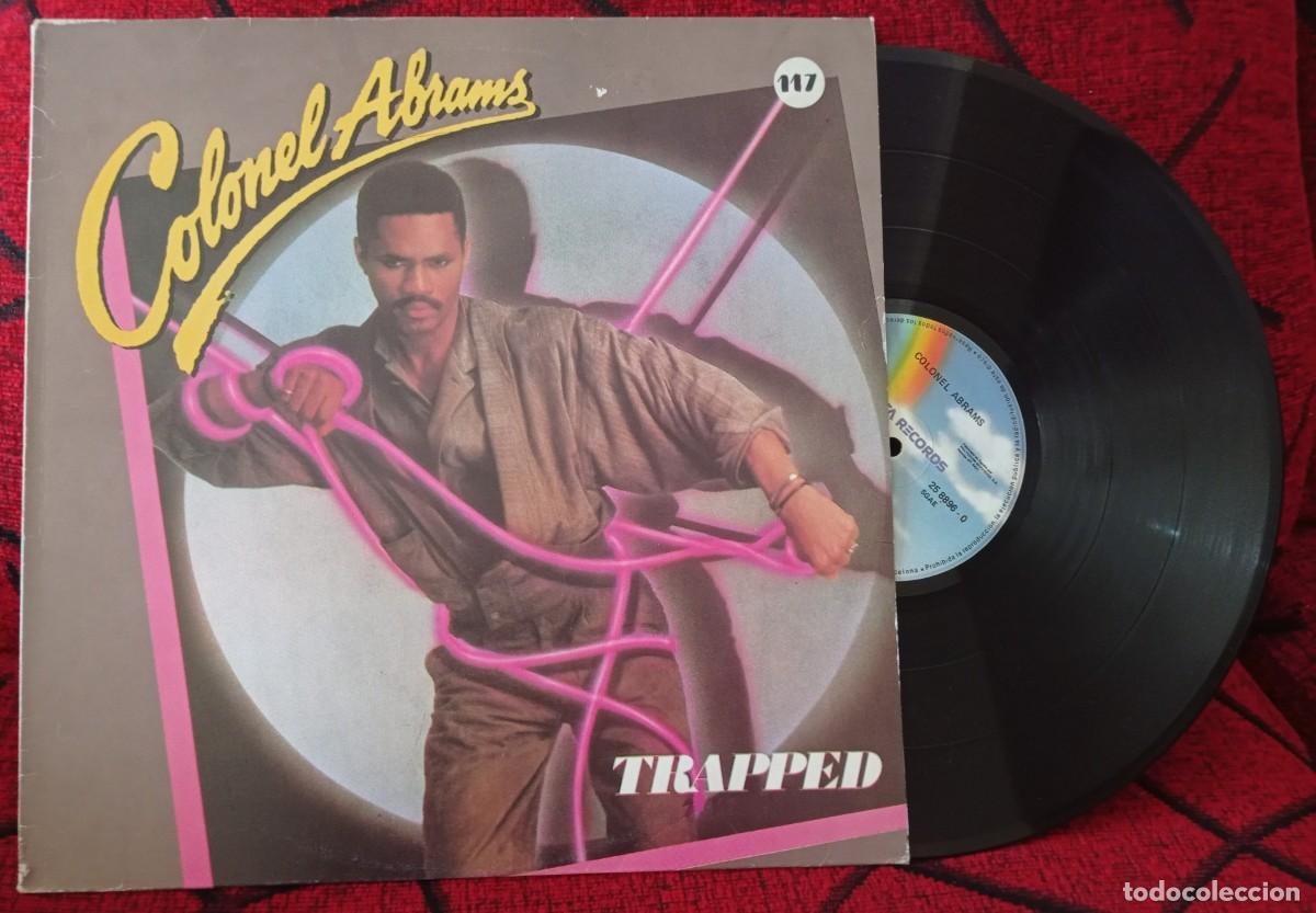 Discos de vinilo: COLONEL ABRAMS ** Trapped ** 1985 MAXI SINGLE VINILO - Foto 1
