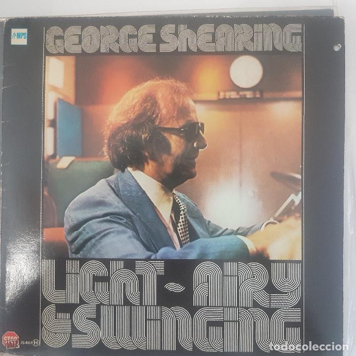 Discos de vinilo: GEORGES SHEARING. LIGHT-AIRY AND SWINGING - Foto 1