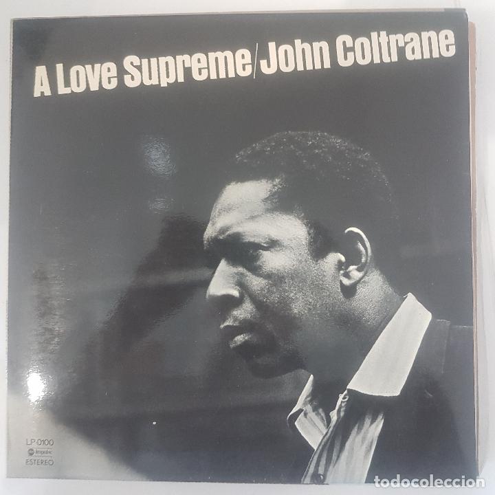 Discos de vinilo: JOHN COLTRANE. A LOVE SUPREME. ESPA&Ntilde;A - Foto 1