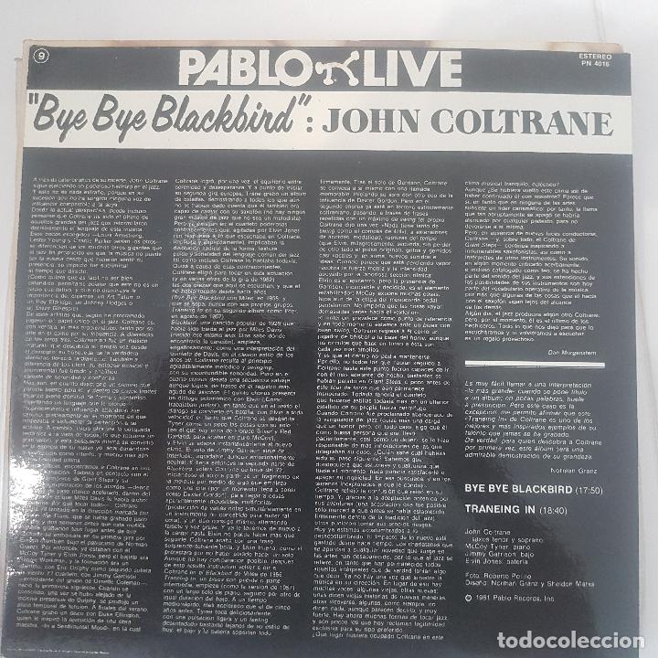 Discos de vinilo: JOHN COLTRANE. BYE BYE BLACKBIRD. ESPA&Ntilde;A - Foto 2