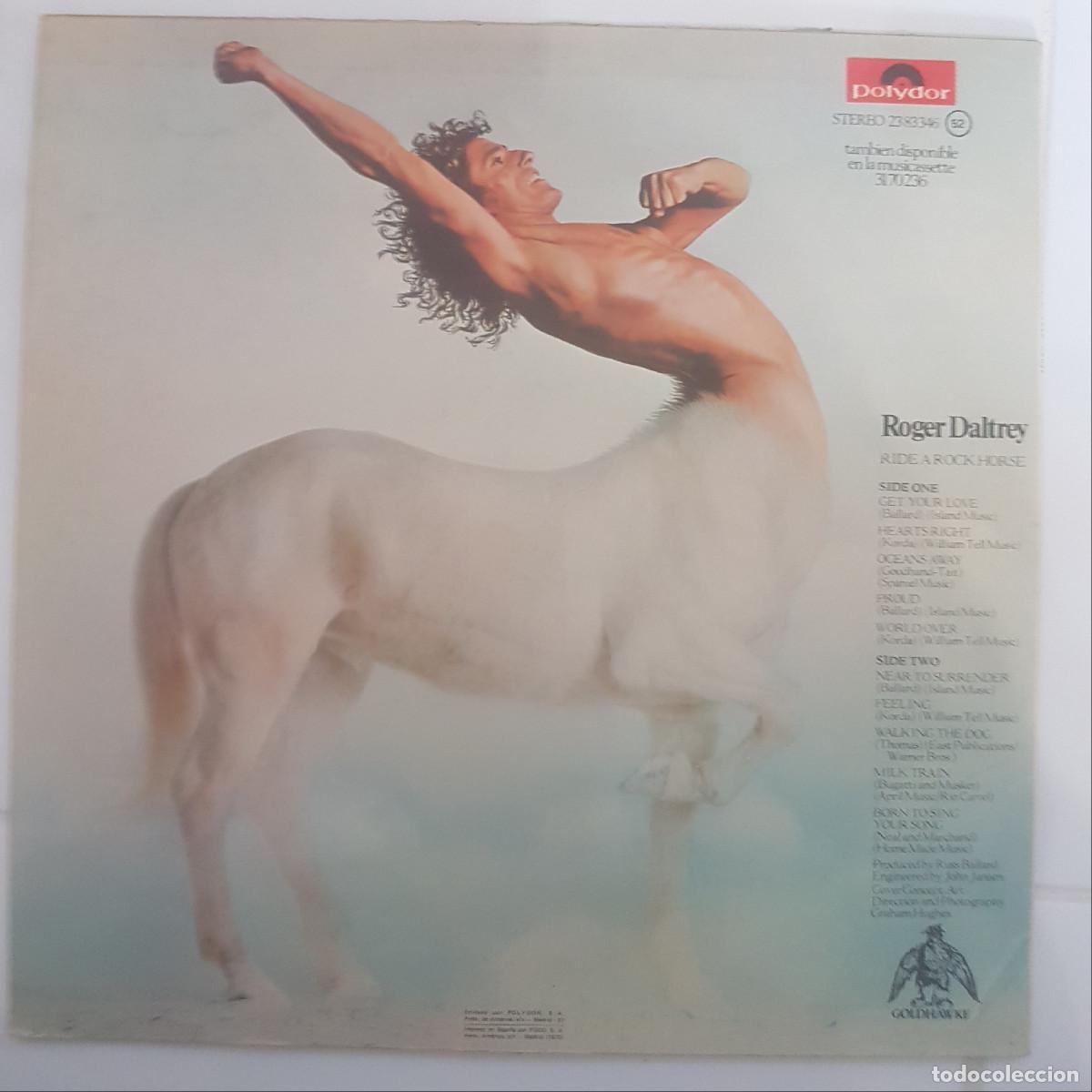 Discos de vinilo: ROGER DALTREY. RIDE A ROCK HORSE - Foto 2
