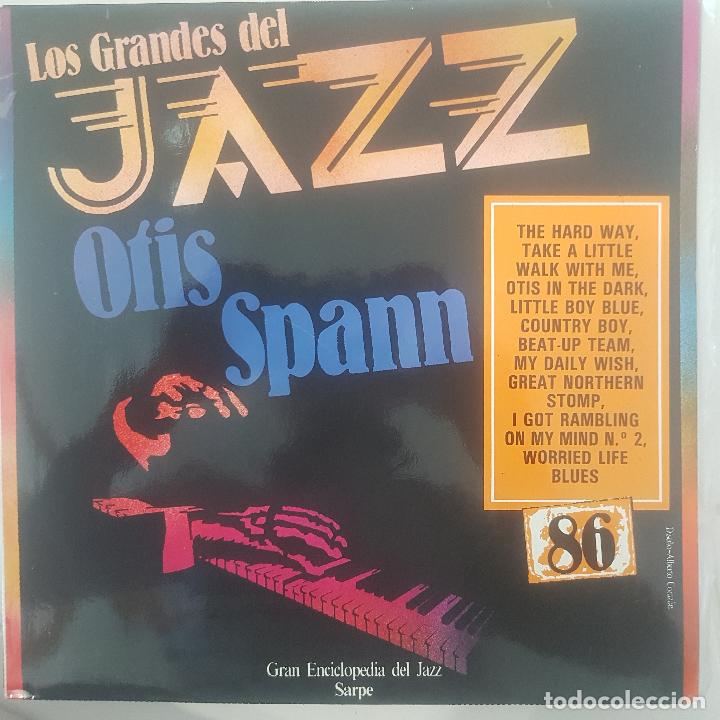Discos de vinilo: OTIS SPANN. LOS GRANDES DEL JAZZ - Foto 1