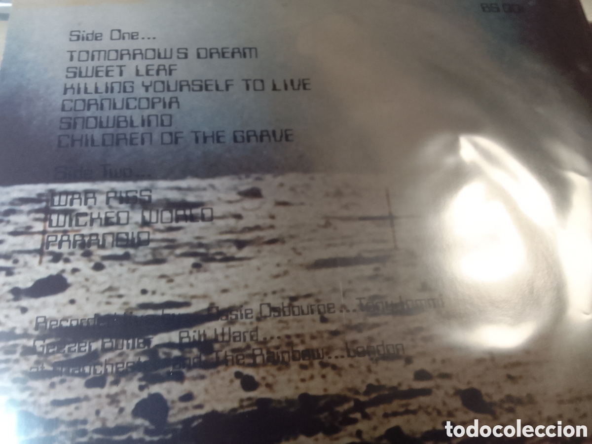 Discos de vinilo: BLACK SABBATH LIVE AT LAST - Foto 2
