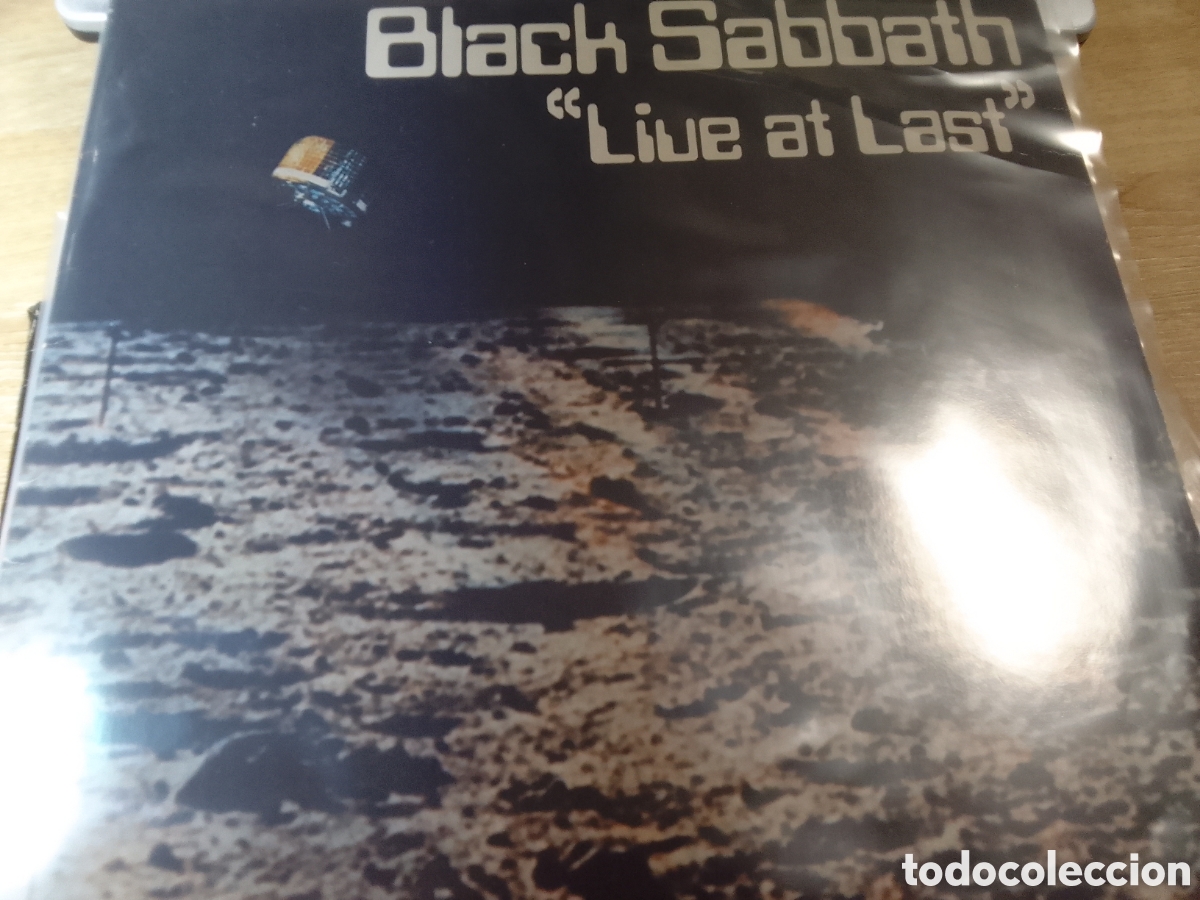 Discos de vinilo: BLACK SABBATH LIVE AT LAST - Foto 1