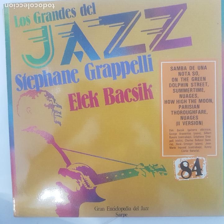 Discos de vinilo: STEPHANE GRAPPELLI ELEK BACSIK - Foto 1