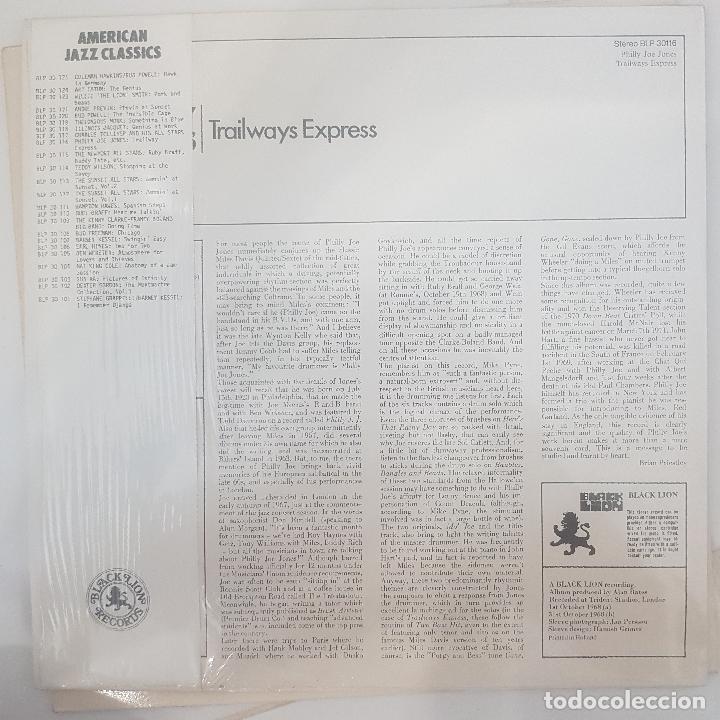 Discos de vinilo: PHILLY JOE JONES. TRAILWAYS EXPRESS - Foto 2