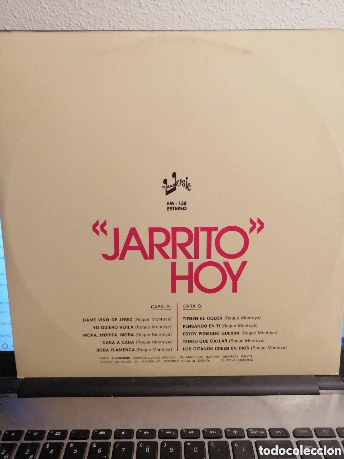 Discos de vinilo: Jarrito - Hoy Lp - Foto 2
