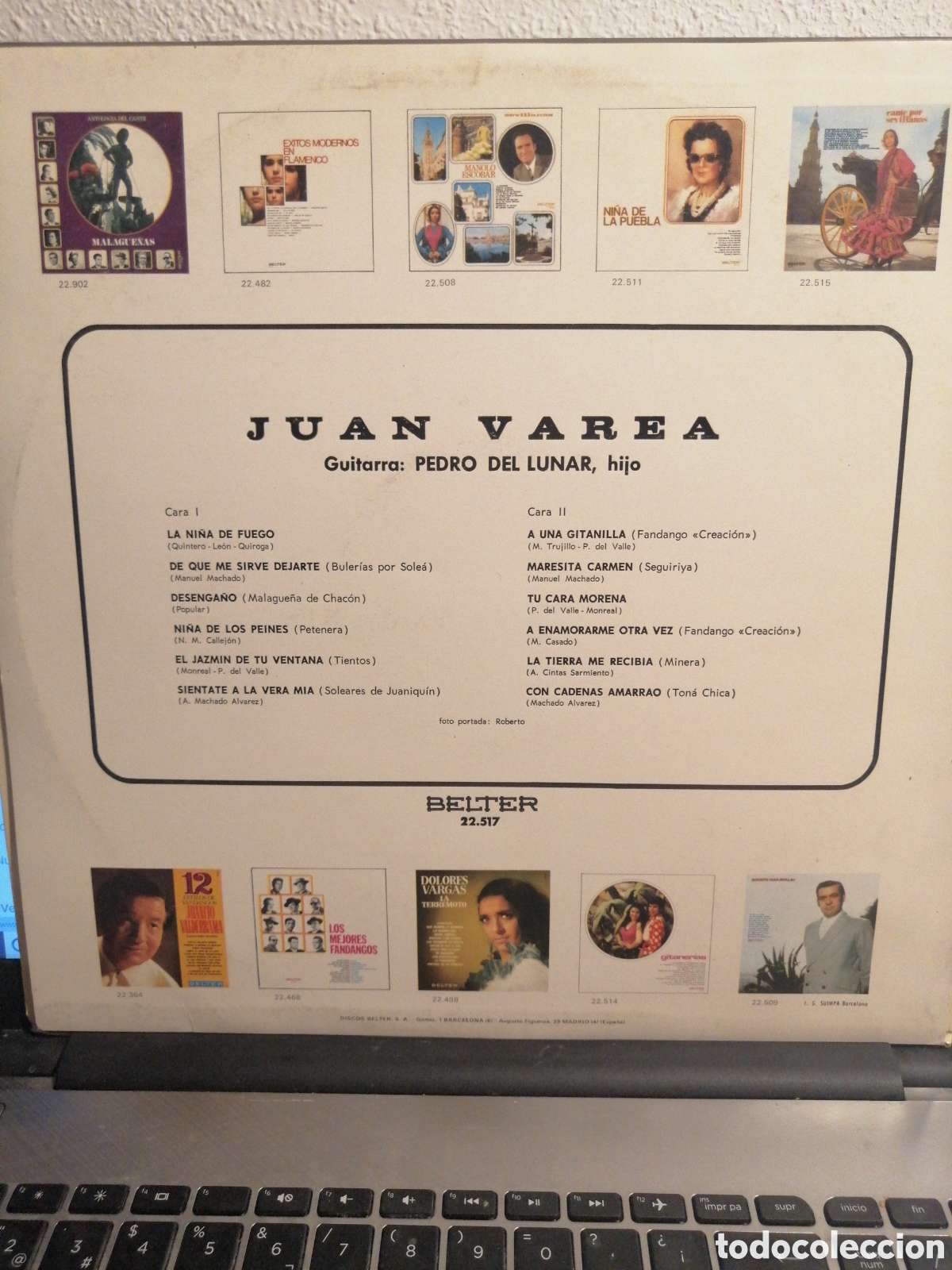 Discos de vinilo: Juan Varea - Juan Varea Lp - Foto 2