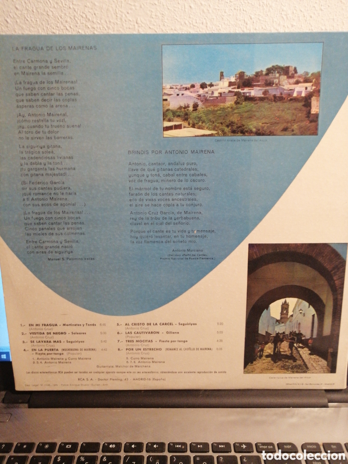 Discos de vinilo: La fragua de los Mairena Lp - Foto 2
