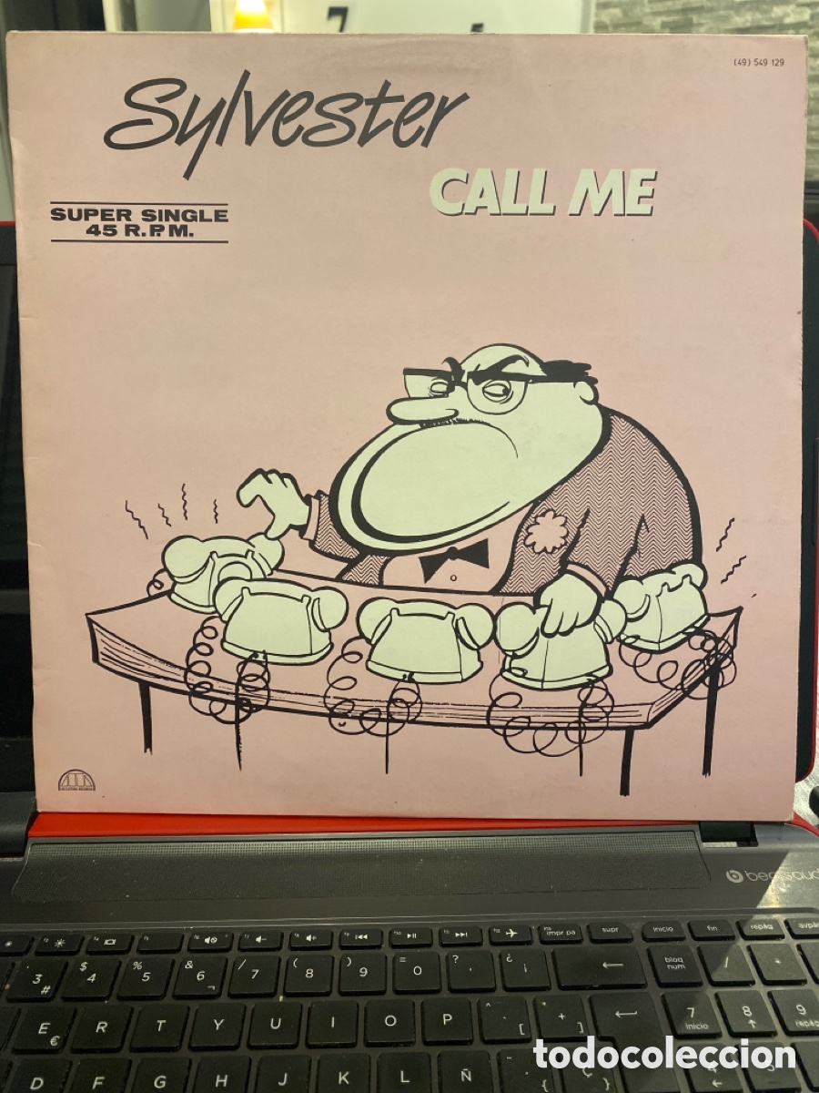 Discos de vinilo: SYLVESTER - CALL ME MAXI SINGLE SPAIN 1984 - Foto 1
