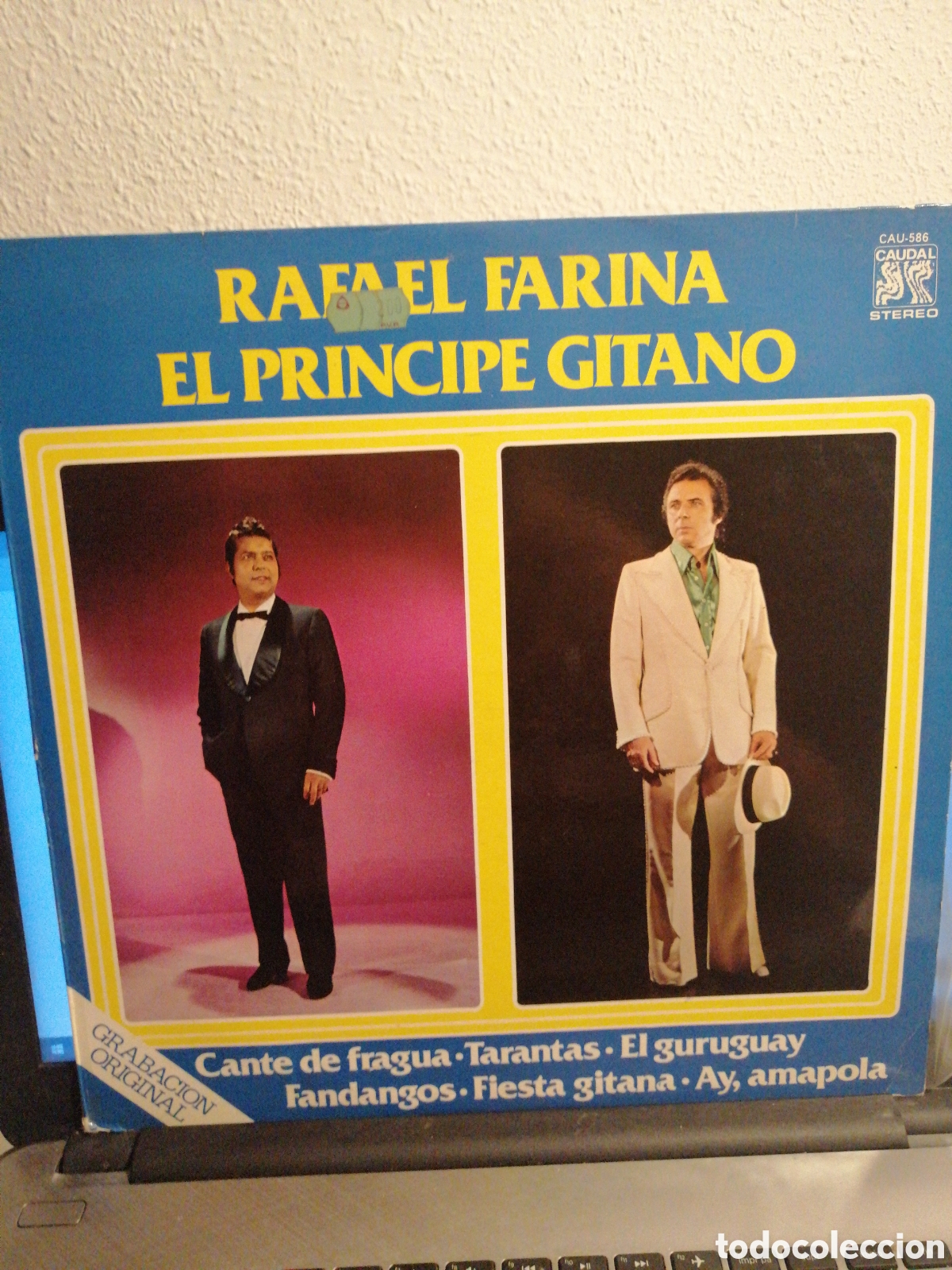Discos de vinilo: Rafael Farina / El Principe Gitano Lp - Foto 1