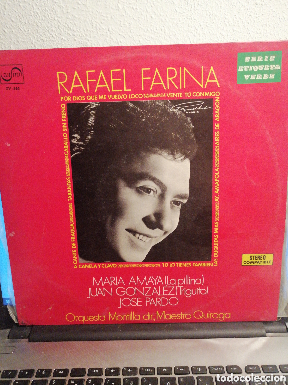Discos de vinilo: Rafael Farina - Rafael Farina Lp - Foto 1