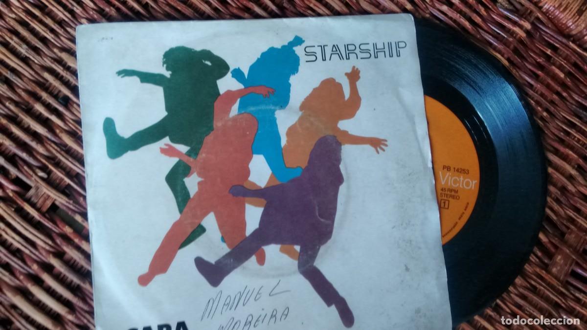 Discos de vinil: SINGLE (VINILO) DE STARSHIP A&Ntilde;OS 80