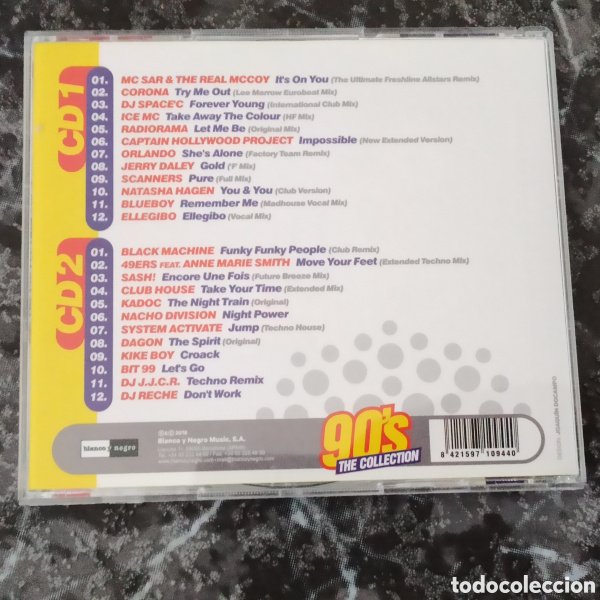 Discos de vinilo: 90s The Collection Vol.1 (2xCD, Comp) - Foto 2