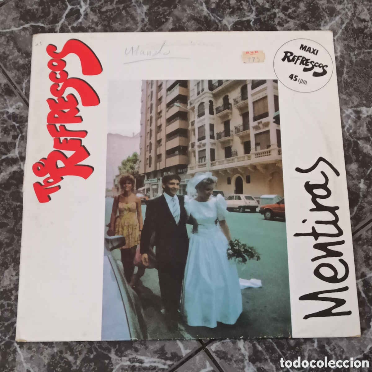 Discos de vinilo: The Refrescos - Mentiras (12&rdquo;, Maxi) - Foto 1