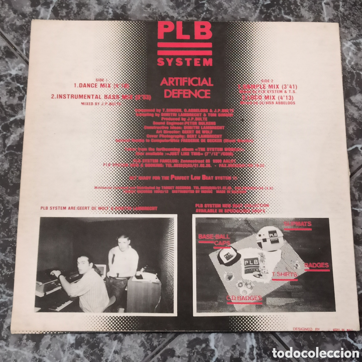 Discos de vinilo: PLB System - Artificial Defence (Esta Loco) (12&rdquo;) - Foto 2