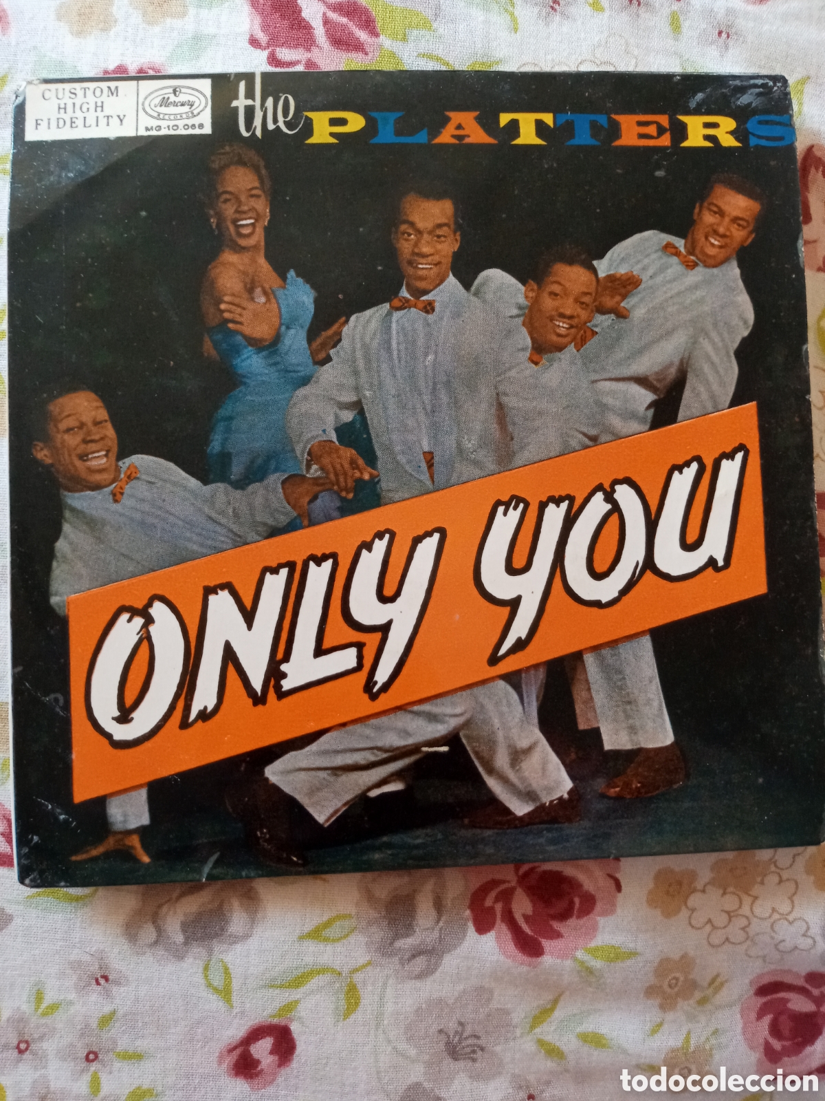 Discos de vinilo: Los Platters.Only you +3 temas.EP - Foto 1