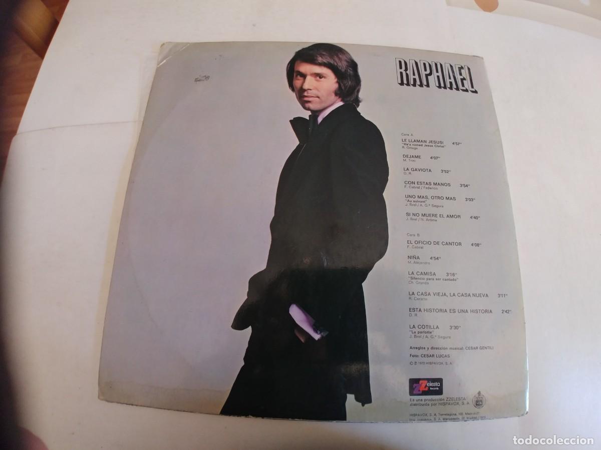 Discos de vinilo: RAPHAEL-LP LE LLAMAN JESUS - Foto 2