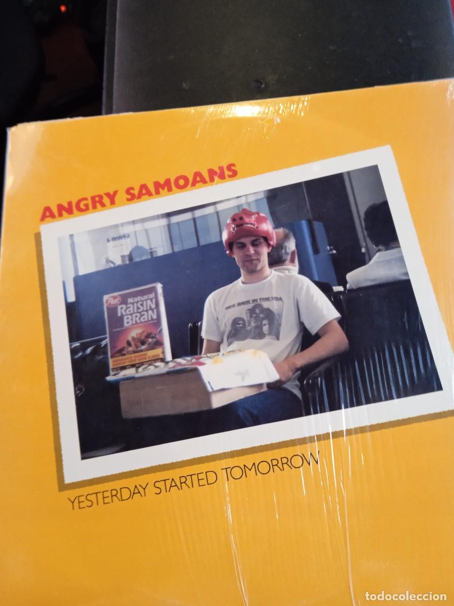 Discos de vinilo: ANGRY SAMOANS- YESTERDAY STARTED TOMORROW. LP - Foto 1