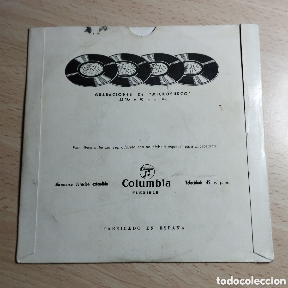 Discos de vinilo: EP 7&rdquo; Ana Mar&iacute;a Gonz&aacute;lez 1958 Madrid + 3. - Foto 2