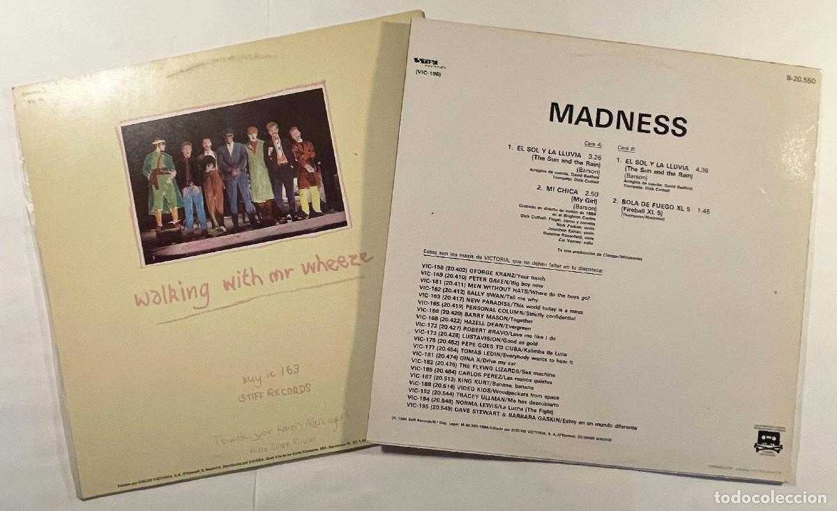 Discos de vinilo: MADNESS (PACK 2 MX VINILO) (MX STIFF 1983-4) ESPA&Ntilde;A - Foto 2