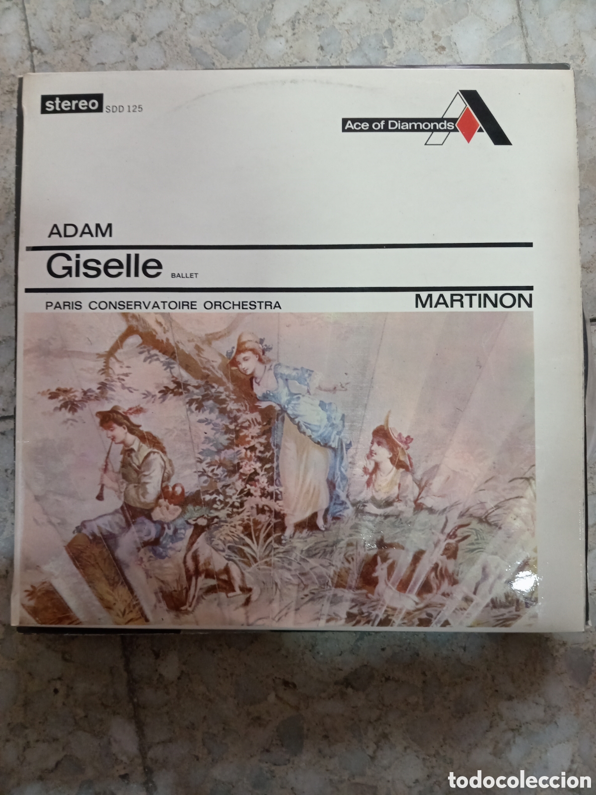Dischi in vinile: LP ADAM GISELLE BALLET JEAN MARTINON