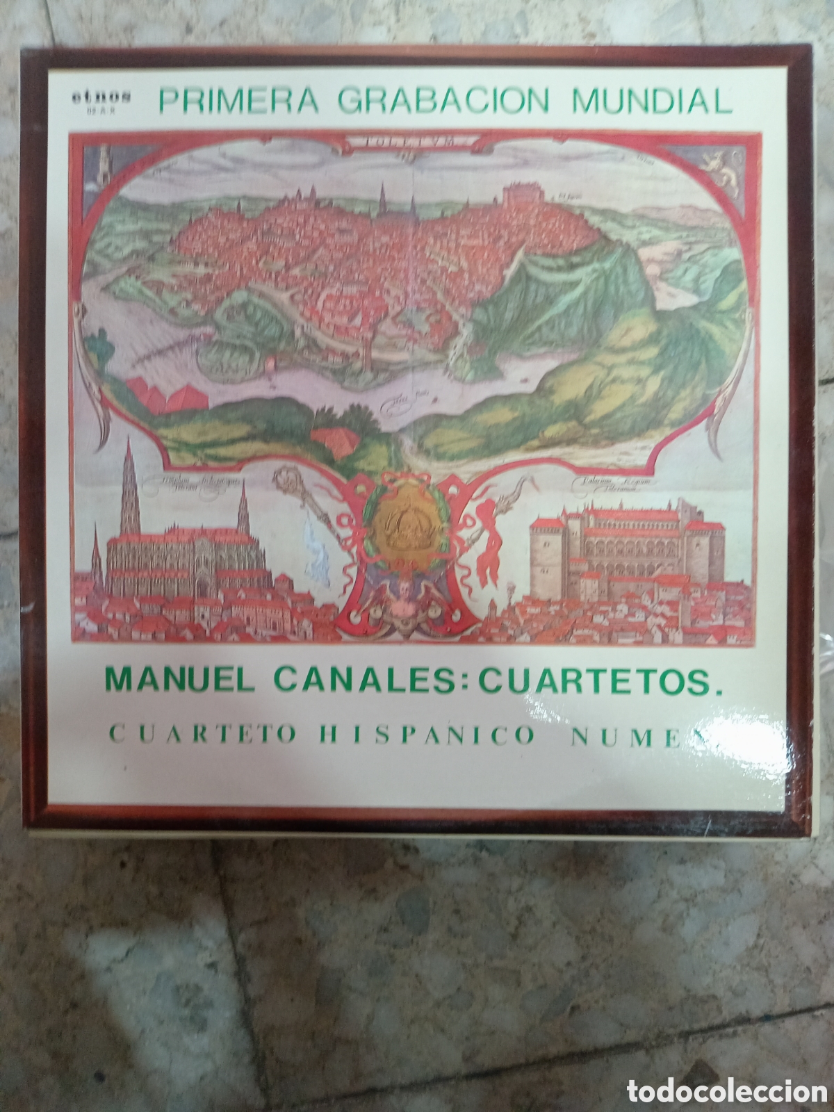 Discos de vinilo: LP MANUEL CANALES CUARTETOS NUMEN 1981 - Foto 1