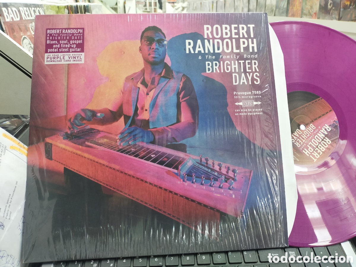 Discos de vinilo: Robert raNdolph LP brighter days 2019 vinilo de color - Foto 1