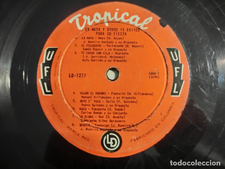Discos de vinilo: VARIOS &ndash; La Maya Y Otros 15 Exitos Para Su Fiesta - Foto 3