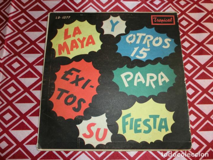 Discos de vinilo: VARIOS &ndash; La Maya Y Otros 15 Exitos Para Su Fiesta - Foto 1
