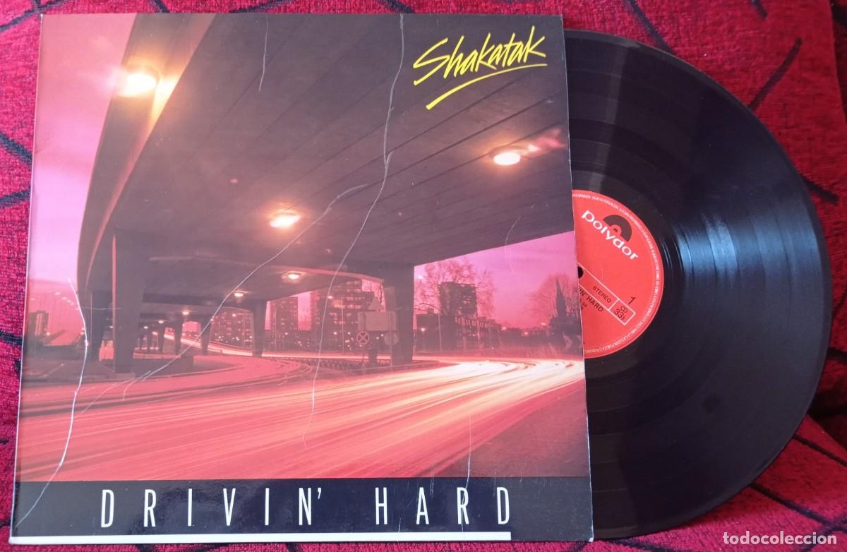 Discos de vinilo: SHAKATAK ** Drivin Hard ** 1981 VINILO LP - Foto 1