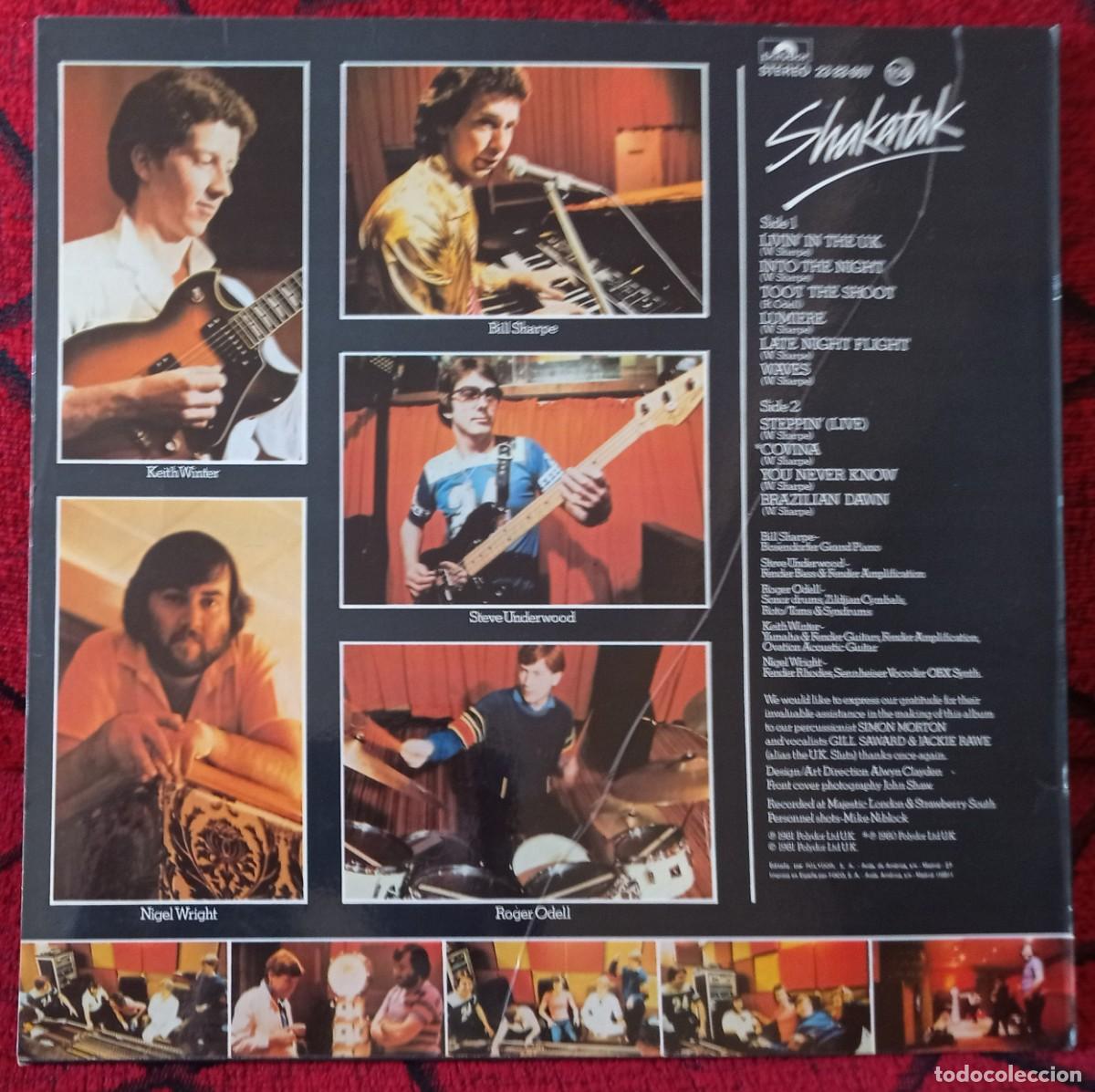 Discos de vinilo: SHAKATAK ** Drivin Hard ** 1981 VINILO LP - Foto 2
