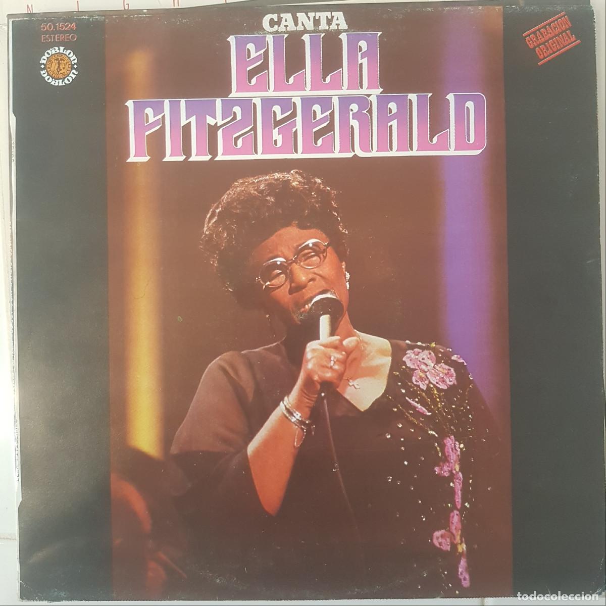 Discos de vinilo: ELLA FITZGERALD. CANTA - Foto 1