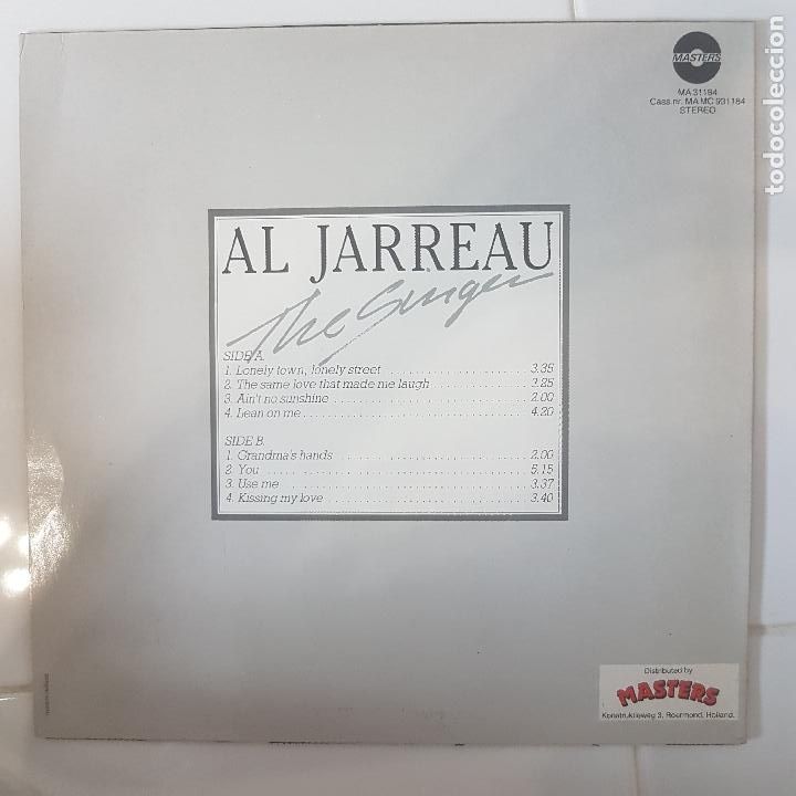 Discos de vinilo: AL JARREAU. THE SINGER. - Foto 2