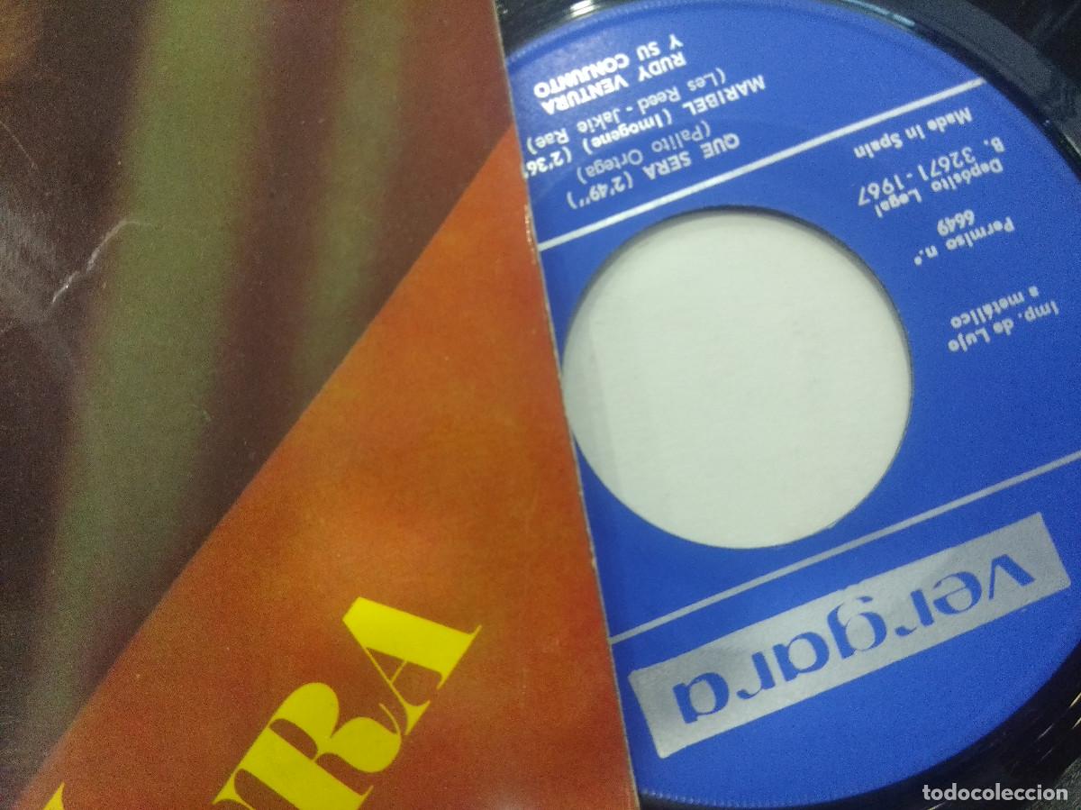 Discos de vinilo: RUDY VENTURA/EL FUNERAL DEL LABRADOR/SINGLE. - Foto 2