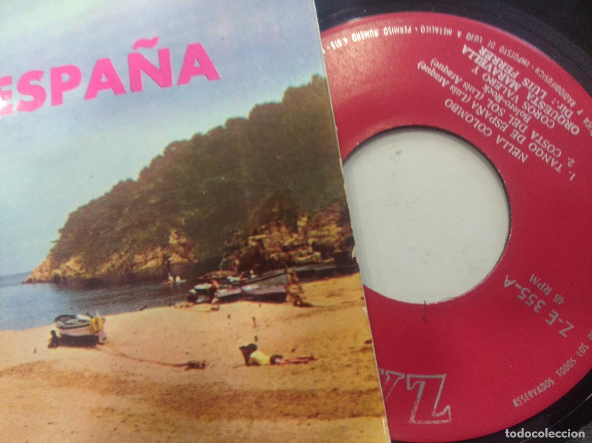 Discos de vinilo: NELLA COLOMBO/TANGO DE ESPA&Ntilde;A/SINGLE. - Foto 2