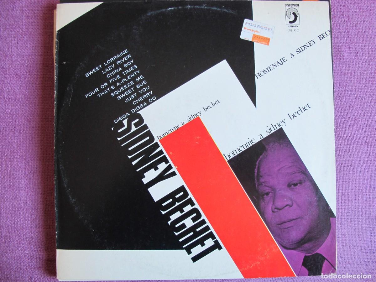 Discos de vinilo: LP - SIDNEY BECHET - HOMENAJE A SIDNEY BECHET (SPAIN, DISCOPHON 1966) - Foto 1