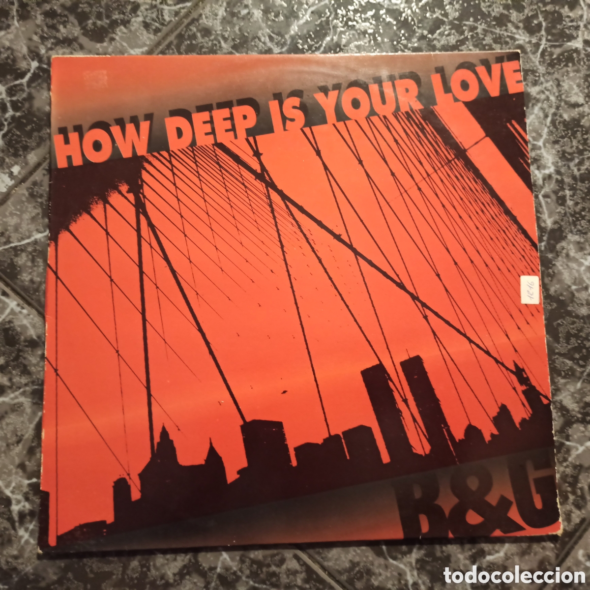 Discos de vinilo: B&G - How Deep Is Your Love (12&rdquo;) - Foto 1