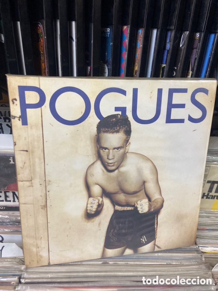 Discos de vinilo: The pogues peace and love - Foto 1