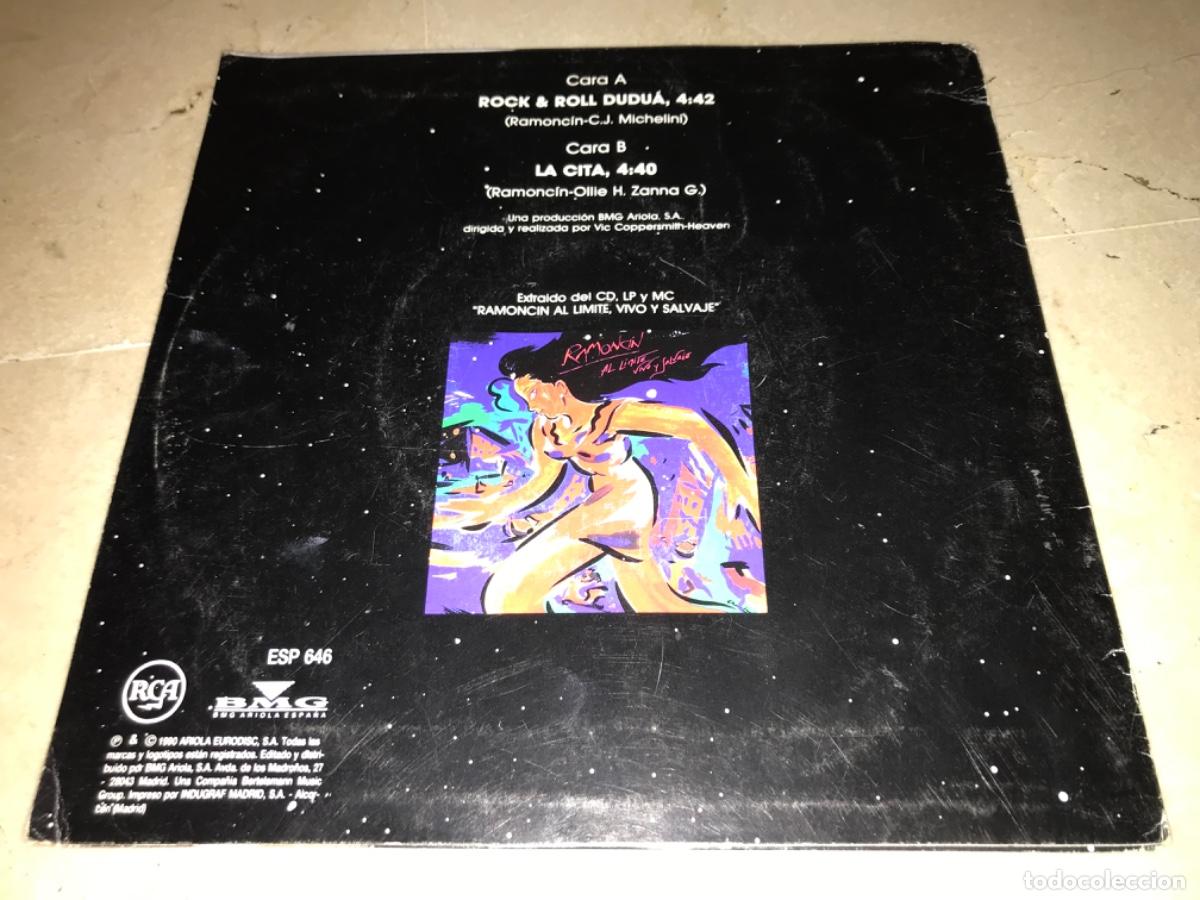 Discos de vinilo: RAMONCIN-ROCK & ROLL DUDUA-ORIGINAL 1990 - Foto 2